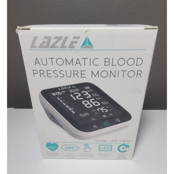 LAZLE Blood Pressure Monitor Model JPD-HA101 Automatic NEW - Picture 6 of 9